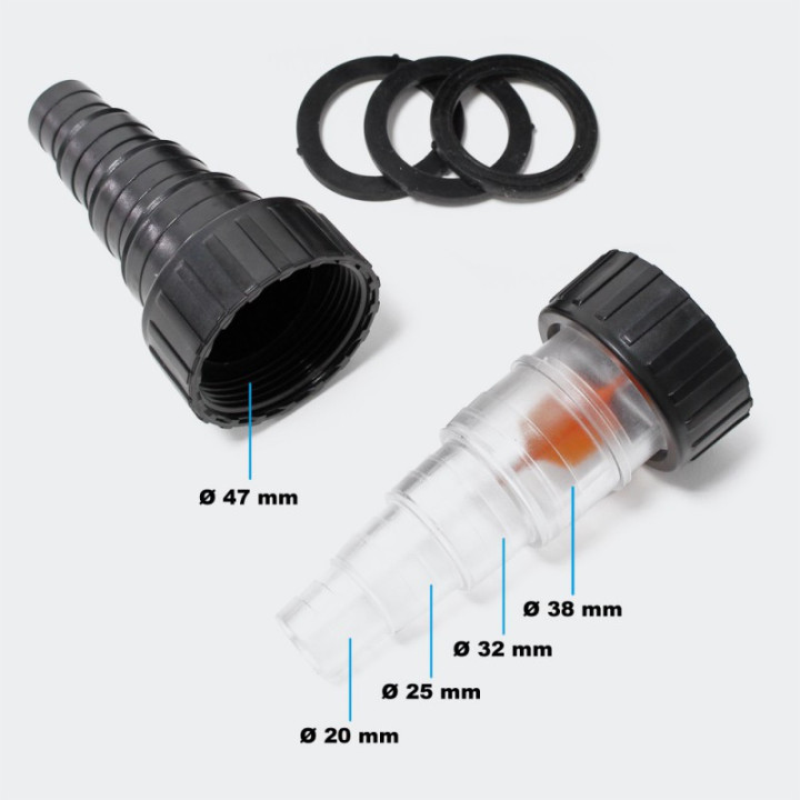 Set filtrare iaz subpresiune CPF 280 set 1. CHJ-2500 + furtun 3m DN20