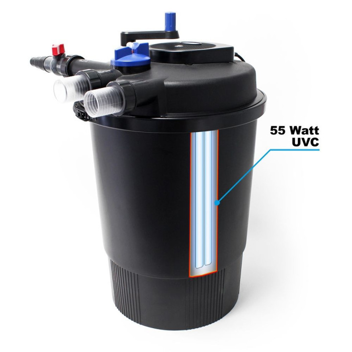Filtru iaz sub presiune CPF 30000 (60 000) cu lampa UVC 55W