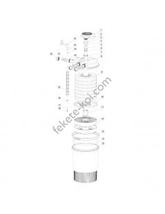 Filtru iaz sub presiune CPF 30000 (60 000) cu lampa UVC 55W