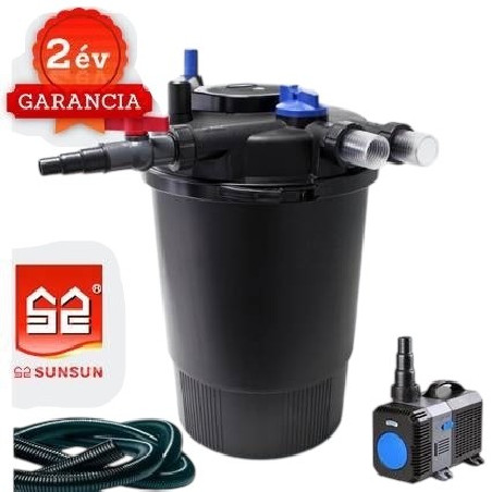 Set filtrare iaz subpresiune CPF 30000 (60 000) set 1. CTP 10000 + Furtun Spiralat 4m Dn32