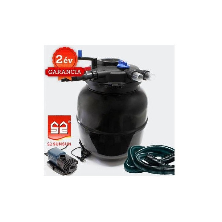 Set filtrare iaz subpresiune CPF 50000 (60 000) set 3. JTP 12000 + Furtun Spiralat 4m Dn32