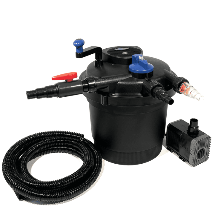 Set filtrare iaz subpresiune CPF 5000 (8 000) set 1. CHJ 3000 + furtun 4m DN25