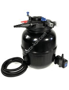 Set filtrare iaz subpresiune CPF 75000 set 2. CTP 14000 + Furtun Spiralat 4m Dn32