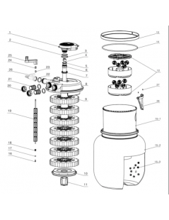 Set filtrare iaz subpresiune CPF 75000 set 3