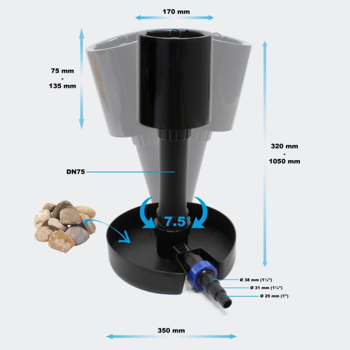 SunSun CSP-40 skimmer