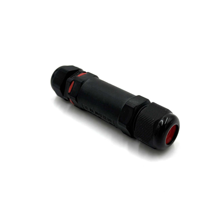 Prelungitor de cablu cu protecție IP68, 3 poli (CUJ-01)