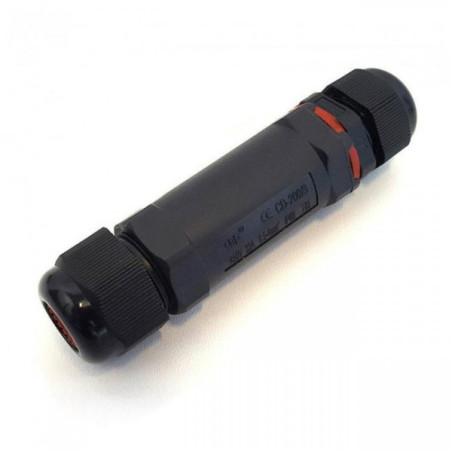 Prelungitor de cablu cu protecție IP68, 3 poli (CUJ-01)