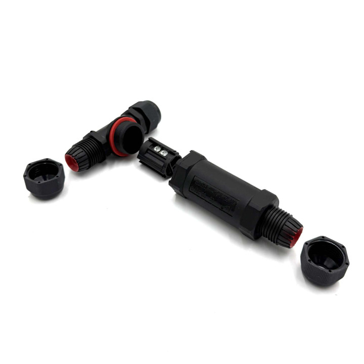 Manșon de cablu cu protecție IP68 cu 3 poli pentru conectarea a 3 cabluri (CUJ-03)