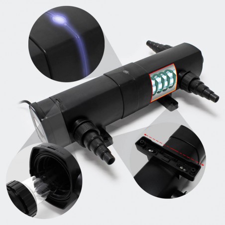 Sterilizator UV-C 18W cu autocuratare (CUV-218)