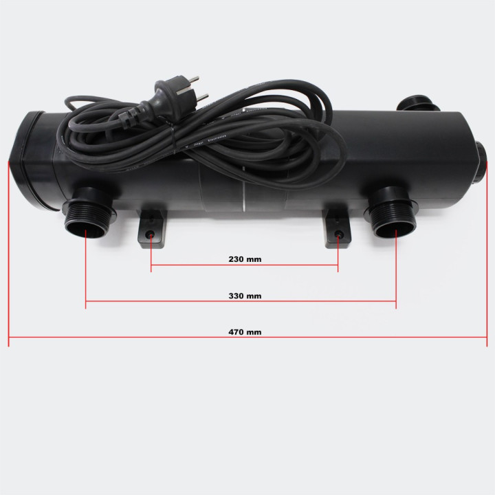 Sterilizator UV-C 24W cu autocuratare (CUV-224)