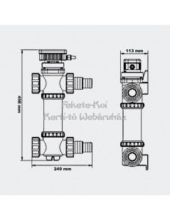 SunSun UV-C lampa inox 18W (CUV-718)