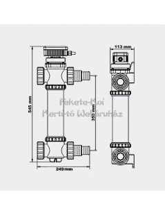 SunSun UV-C lampa inox 36W (CUV-736)
