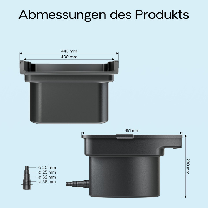 SunSun CWF-400 cascada