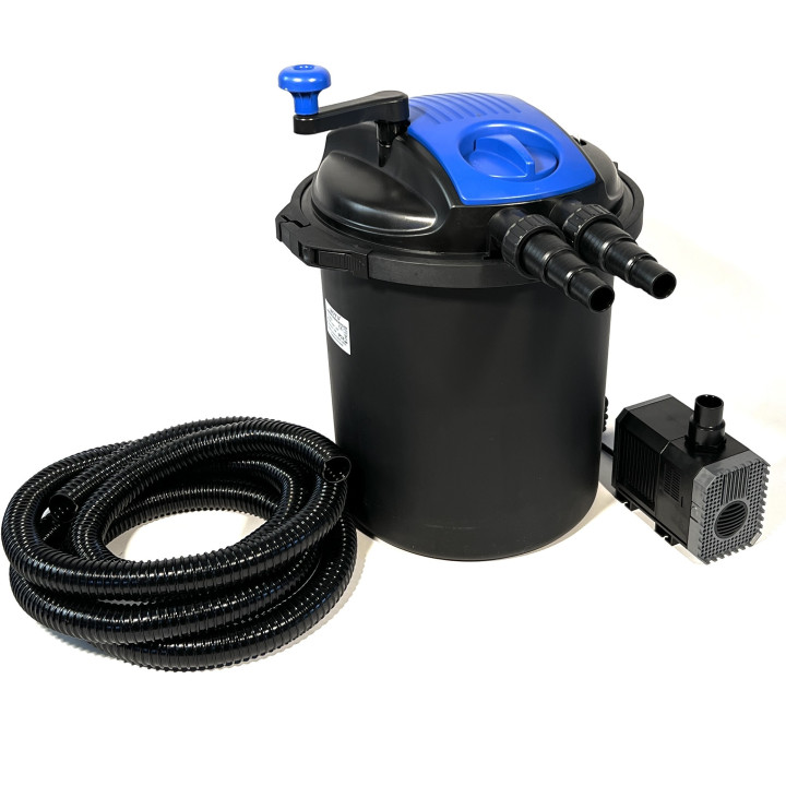 Set filtrare iaz subpresiune EFU 10000A set 1. CHJ 3000 + furtun 3m DN25