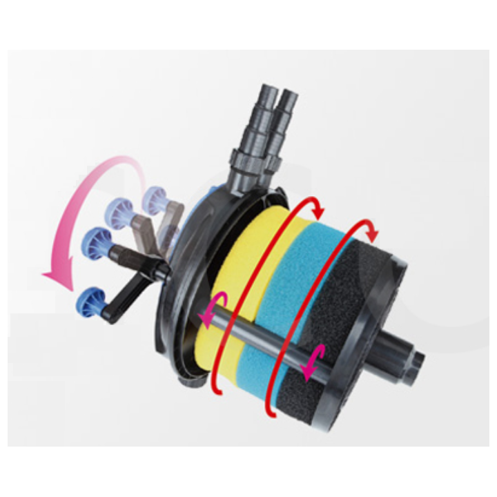 Set filtrare iaz subpresiune EFU 10000A set 1. CHJ 3000 + furtun 3m DN25