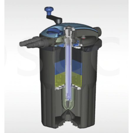 Set filtrare iaz subpresiune EFU 10000A set 1. CHJ 3000 + furtun 3m DN25