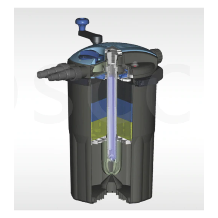 Set filtrare iaz subpresiune EFU 10000A set 1. CHJ 3000 + furtun 3m DN25