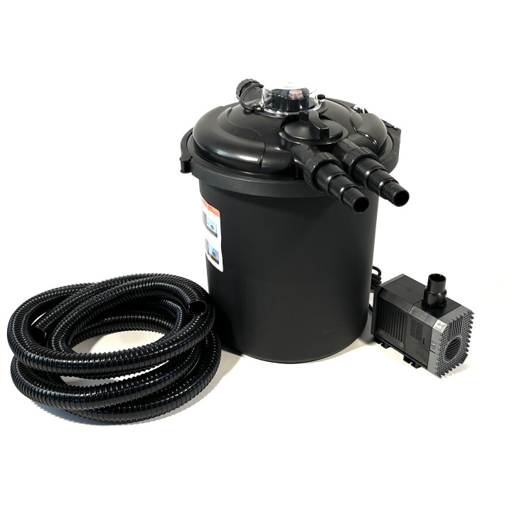 Set filtrare iaz subpresiune EFU 10000 set 1. CHJ 3000 + furtun 3m DN25