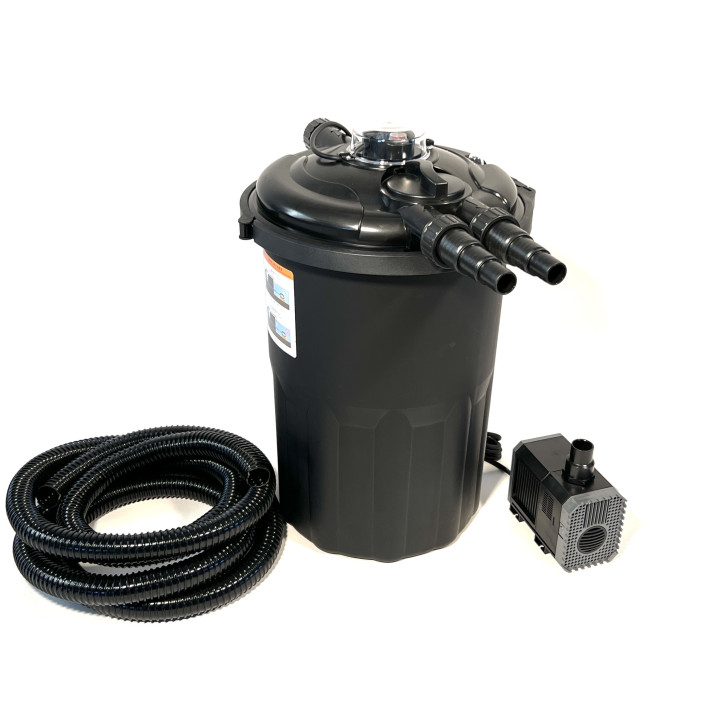 Set filtrare iaz subpresiune EFU 15000 set 1. CHJ 3000 + furtun 3m DN25