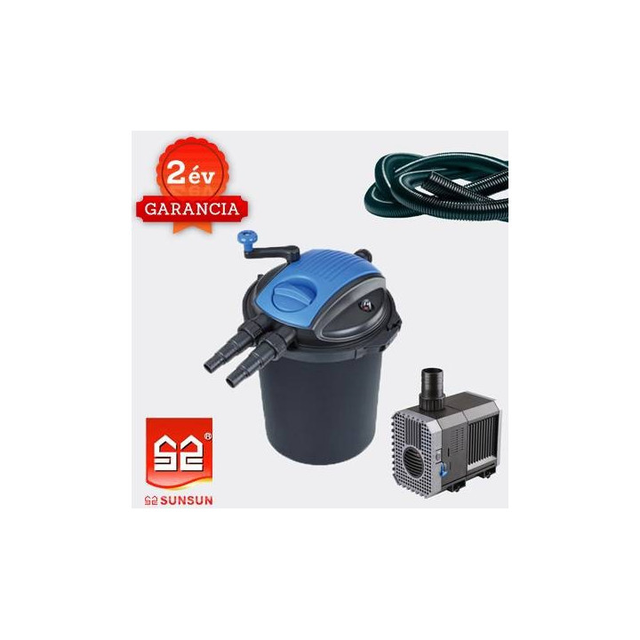 Set filtrare iaz subpresiune EFU 15000A set 1. CHJ 5000 + furtun 4m DN25