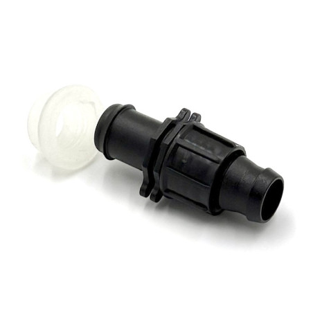 Robinet cu inel de cauciuc 20MM din plastic. fish-farm.ro