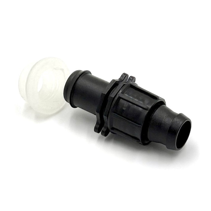 Robinet cu inel de cauciuc 20MM din plastic. fish-farm.ro