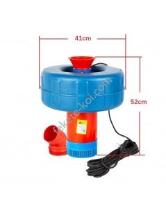 Aerator piscicol si fantana arteziana iazuri lacuri helestee 0,75kw