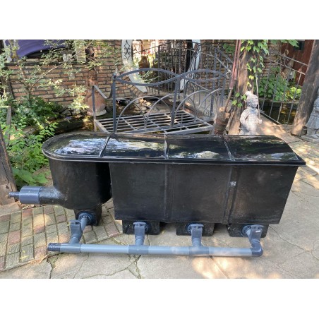 Filtru cu 3 camere + 1 filtru vortex 320 litri Olandez