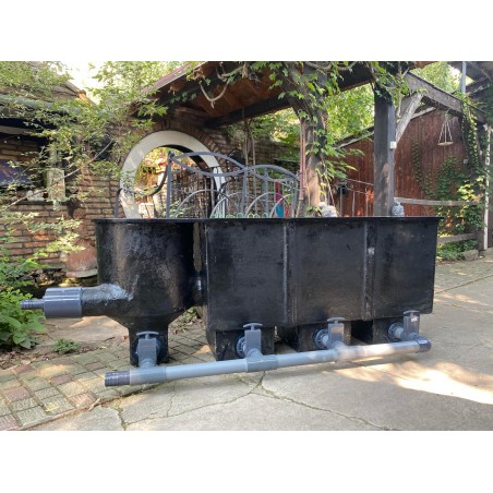 Filtru cu 3 camere + 1 filtru vortex 320 litri Olandez