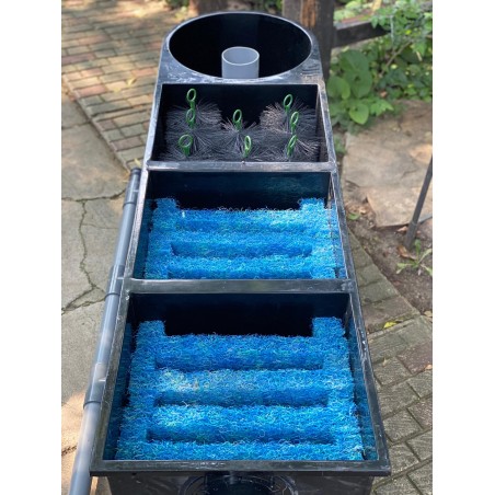 Filtru cu 3 camere + 1 filtru vortex 320 litri Olandez