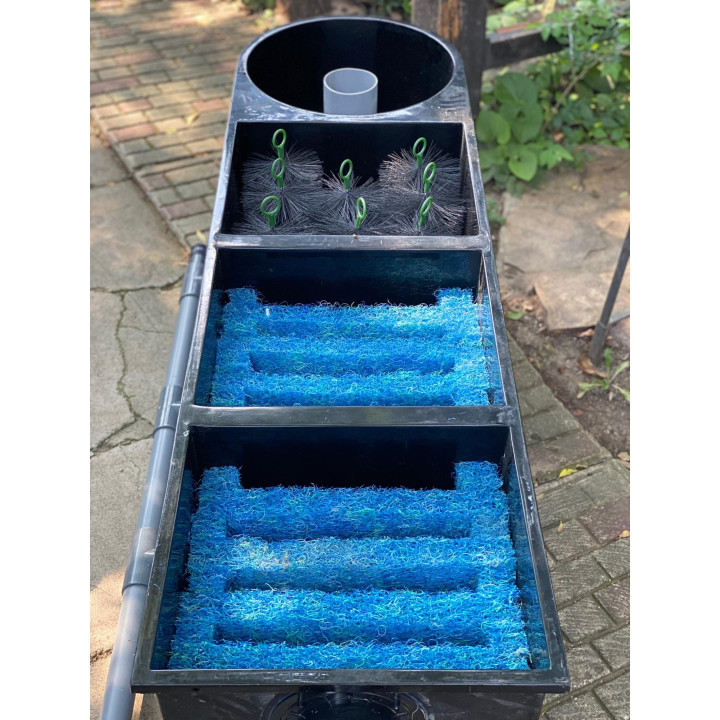 Filtru cu 3 camere + 1 filtru vortex 320 litri Olandez