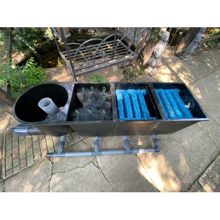 Filtru cu 3 camere + 1 filtru vortex 320 litri Olandez