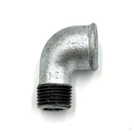 Cot fonta zincata 3/4" FE-FI. Cot din fonta, zincata gri. fish-farm.ro