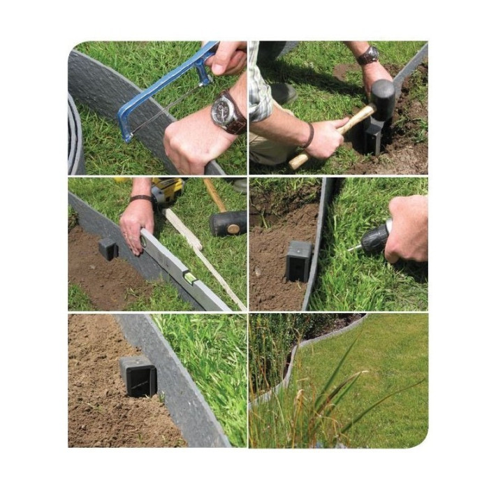 Ecolat Tarusi plastic  4 cm x 4 cm x 58 cm