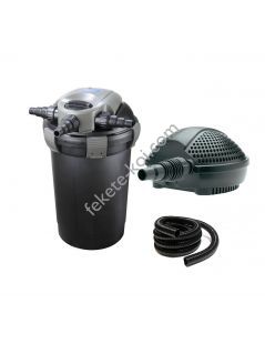 Set filtrare iaz subpresiune Hailea QF 10 (8000) cu lampa UVC 7W Set 1