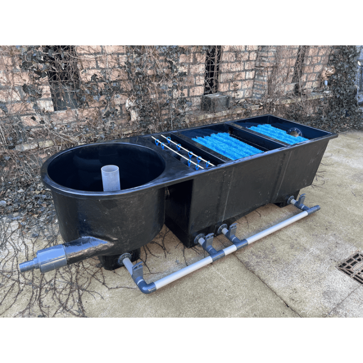 Filtru cu 3 camere + Filtru Vortex 1310 litri Olandez BIG