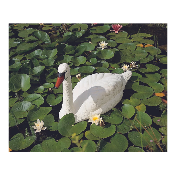 Lebădă albă 54,5cm - figurină din plastic