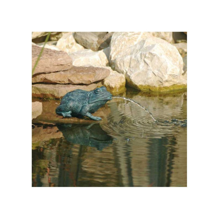 Broască mică Ubbink - bronz Gargoyle figurină de 12 cm