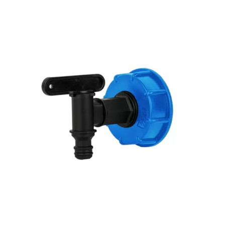 ROBINET IBC CU CONECTOR RAPID 1/2R -robinet, fish-farm.ro