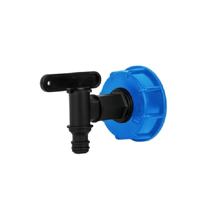 ROBINET IBC CU CONECTOR RAPID 1/2R -robinet, fish-farm.ro