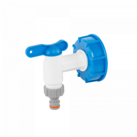 Supapa cu set IBC cu conector rapid de 3/4″-1/2″ - supapa, conector