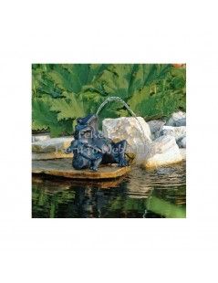 Broască Ubbink în perechi - figurină Gargoyle aprox. 22 cm