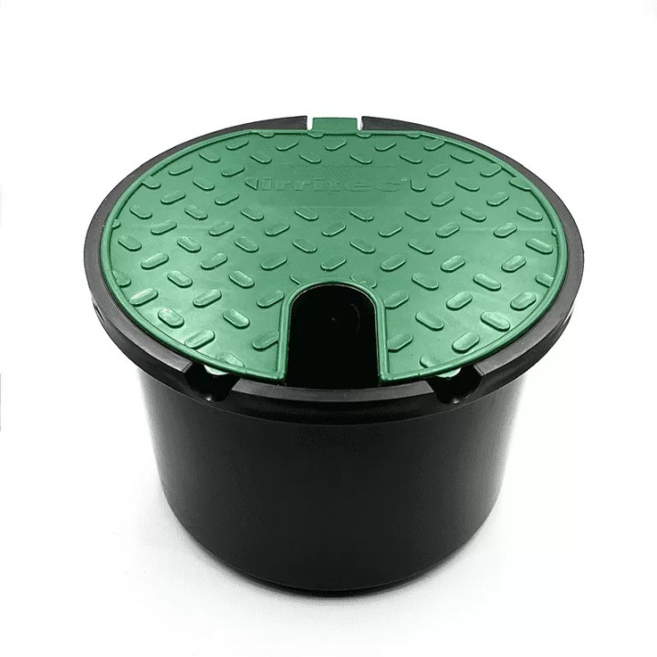 Cutie rotunda cu robinet