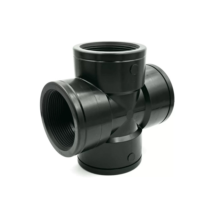 Plastic cruce 4" 4xFI