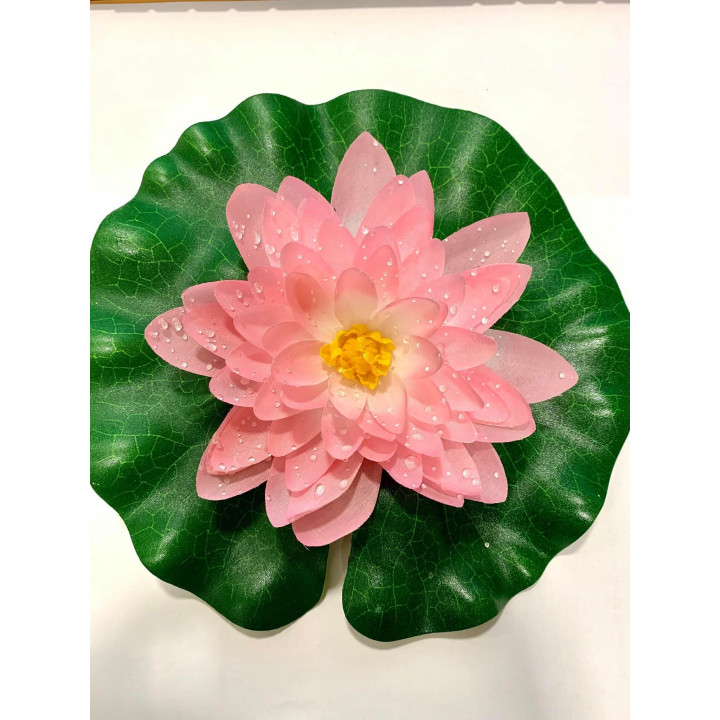 Nufar plastic mare 20cm, Roz