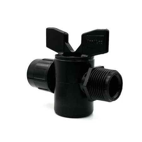 Robinet agricol 20mmx3/4"FE (negru)