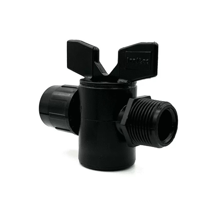 Robinet agricol 20mmx3/4"FE (negru)