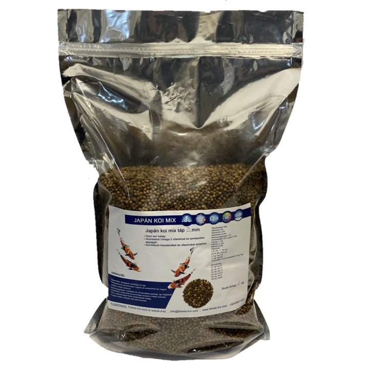 Koi Food Japonez Mix japonez plutitor 3mm (1Kg)