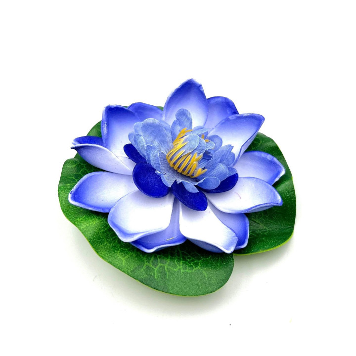 Nufar plastic mare 18cm, Galben