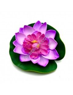 Nufar plastic plutitor 11cm, Galben